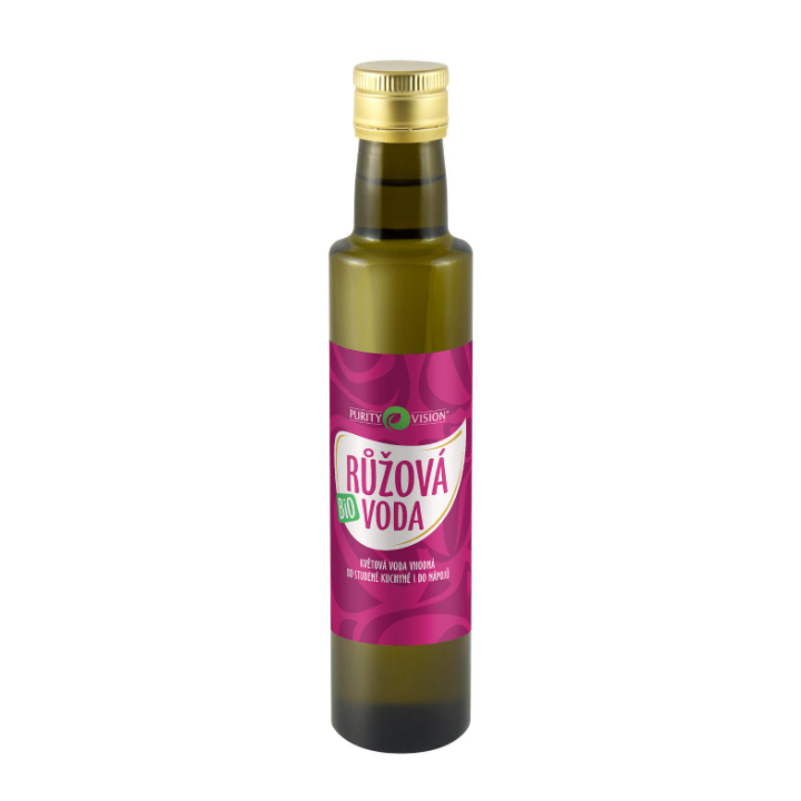 Purity Vision Růžová voda BIO 250 ml - revitalizuje a zklidňuje Purity Vision